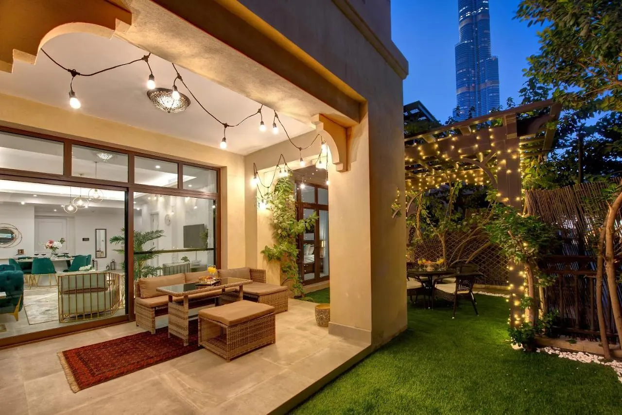 Apartament Durrani Homes - Arabian Luxury At Souk Al Bahar Besides Burj Khalifa & Dubai Mall